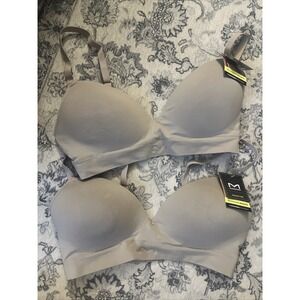 Maidenform Basically Sexy Seamless Bralette Nude XL 2